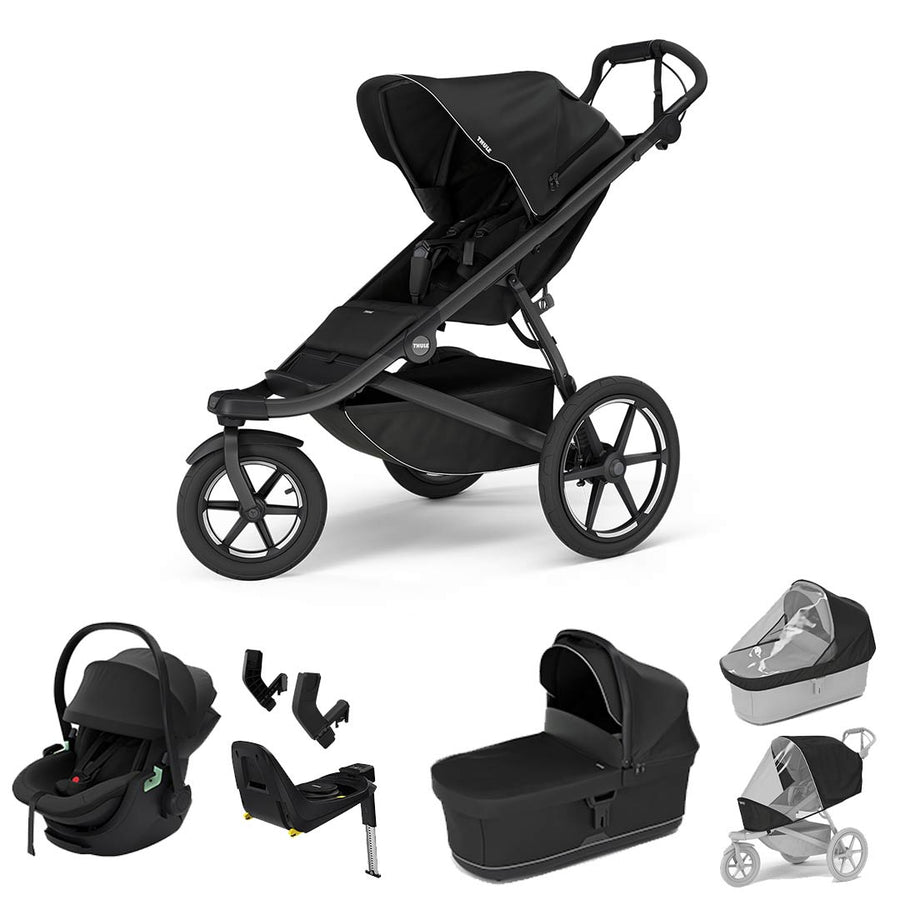 Thule Urban Glide 3 Travel System - Black-Travel Systems- | Natural Baby Shower