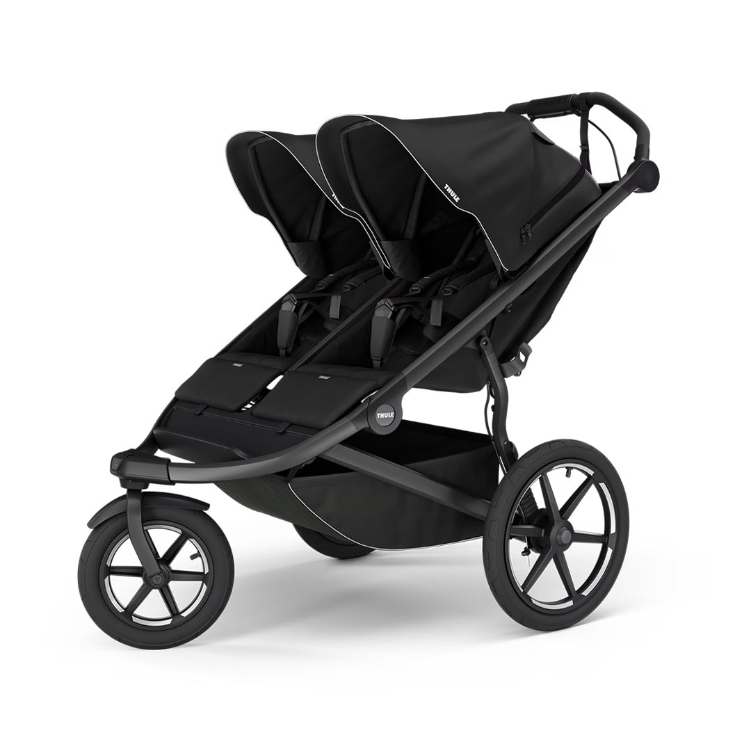 Thule Urban Glide 3 Double Stroller - Black-strollers-Black- | Natural Baby Shower