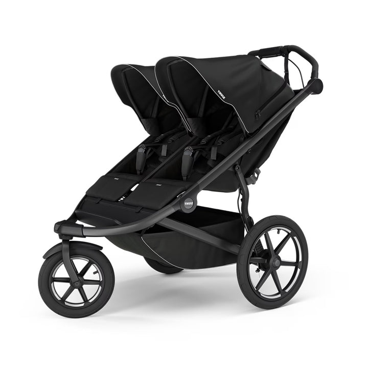 Thule Urban Glide 3 Double Stroller - Black-strollers-Black- | Natural Baby Shower