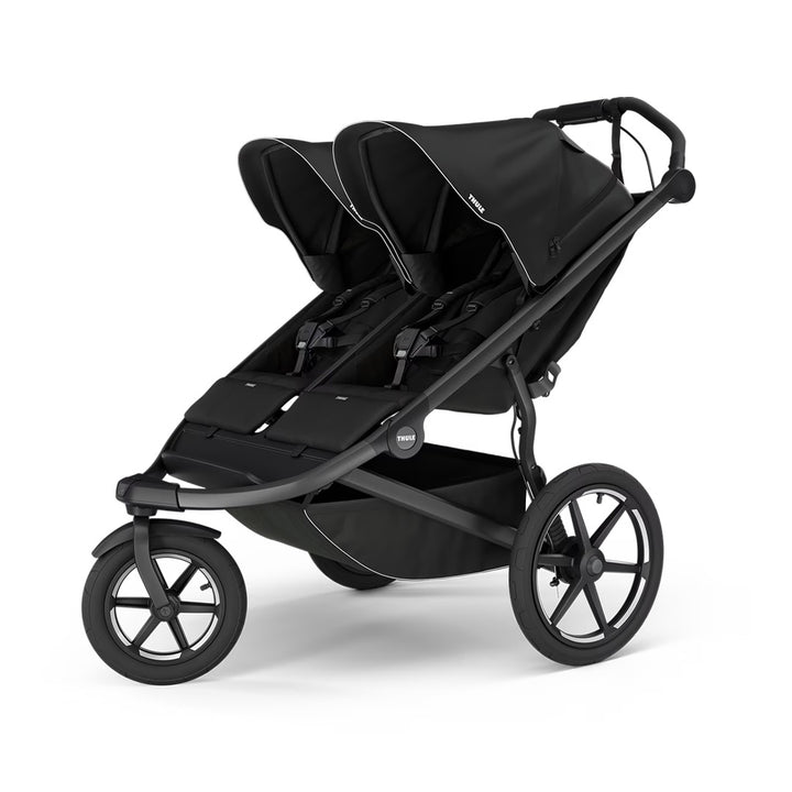 Thule Urban Glide 3 Double Stroller - Black-strollers-Black- | Natural Baby Shower
