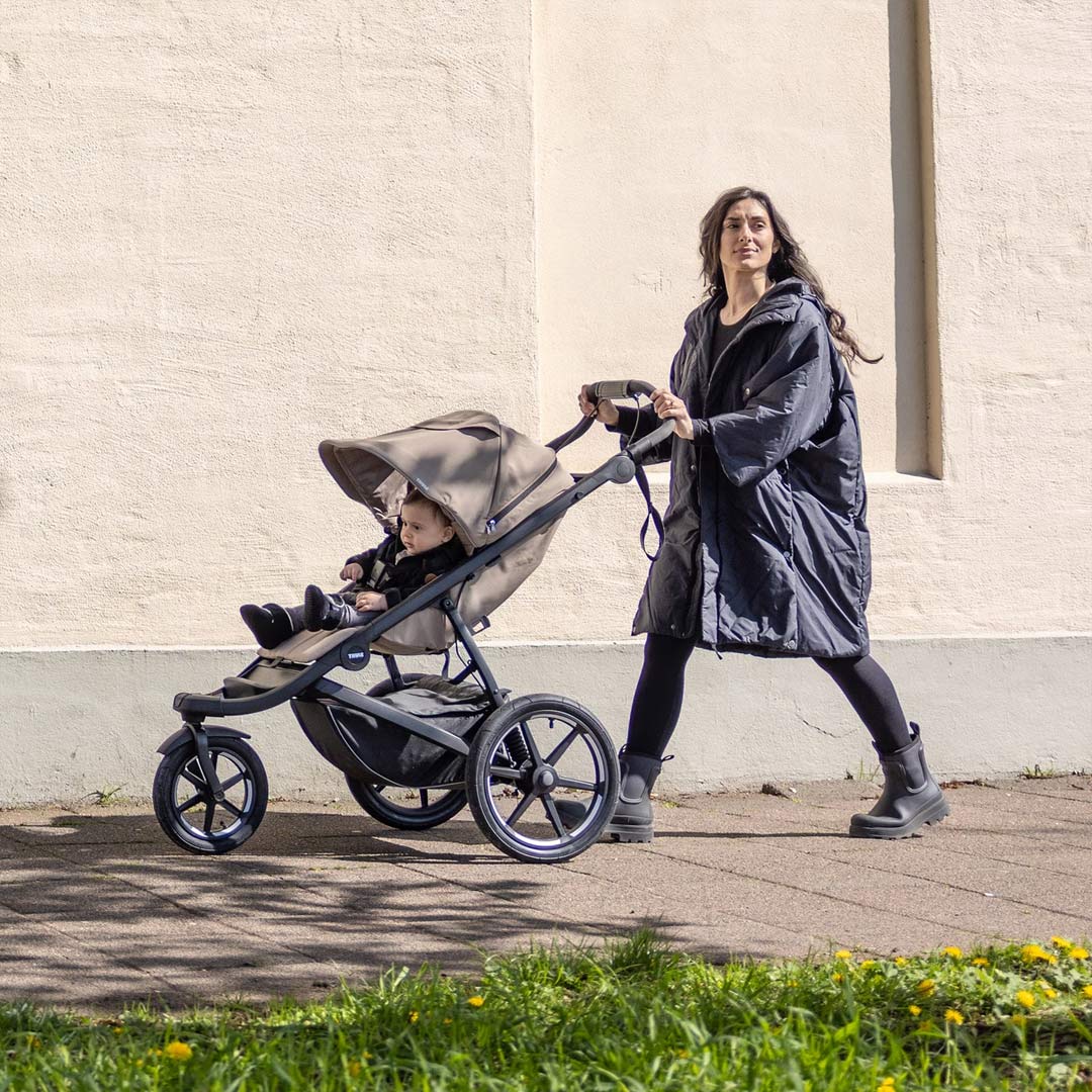 Thule Urban Glide 3 Stroller - Tinted Taupe-Strollers-Tinted Taupe- | Natural Baby Shower