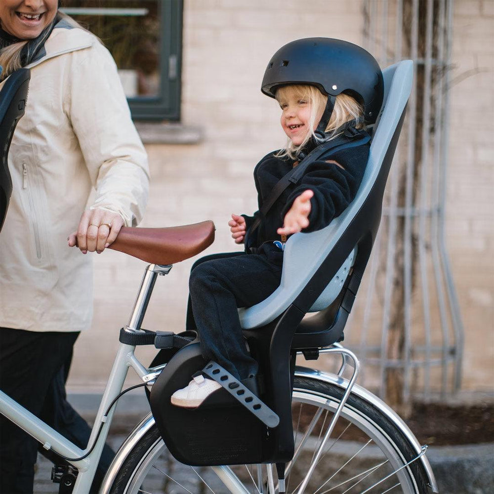 Thule Yepp 2 Maxi Bike Seat Frame Mount - Nutria Green-Bike + Scooter Accessories-Nutria Green- | Natural Baby Shower