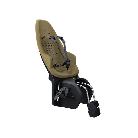 Thule Yepp 2 Maxi Bike Seat Frame Mount - Nutria Green-Bike + Scooter Accessories-Nutria Green- | Natural Baby Shower