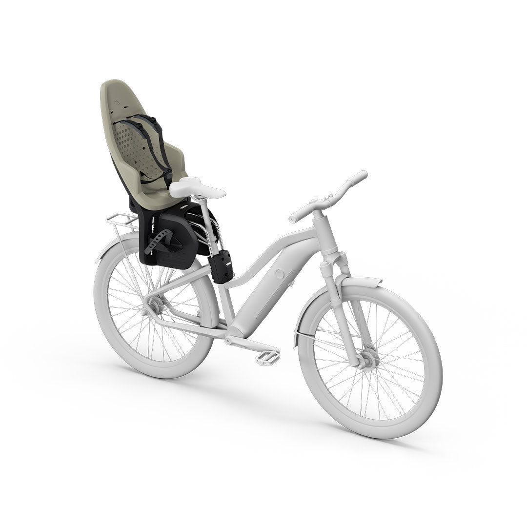 Thule Yepp 2 Maxi Bike Seat Frame Mount - Soft Sand-Bike + Scooter Accessories-Soft Sand- | Natural Baby Shower