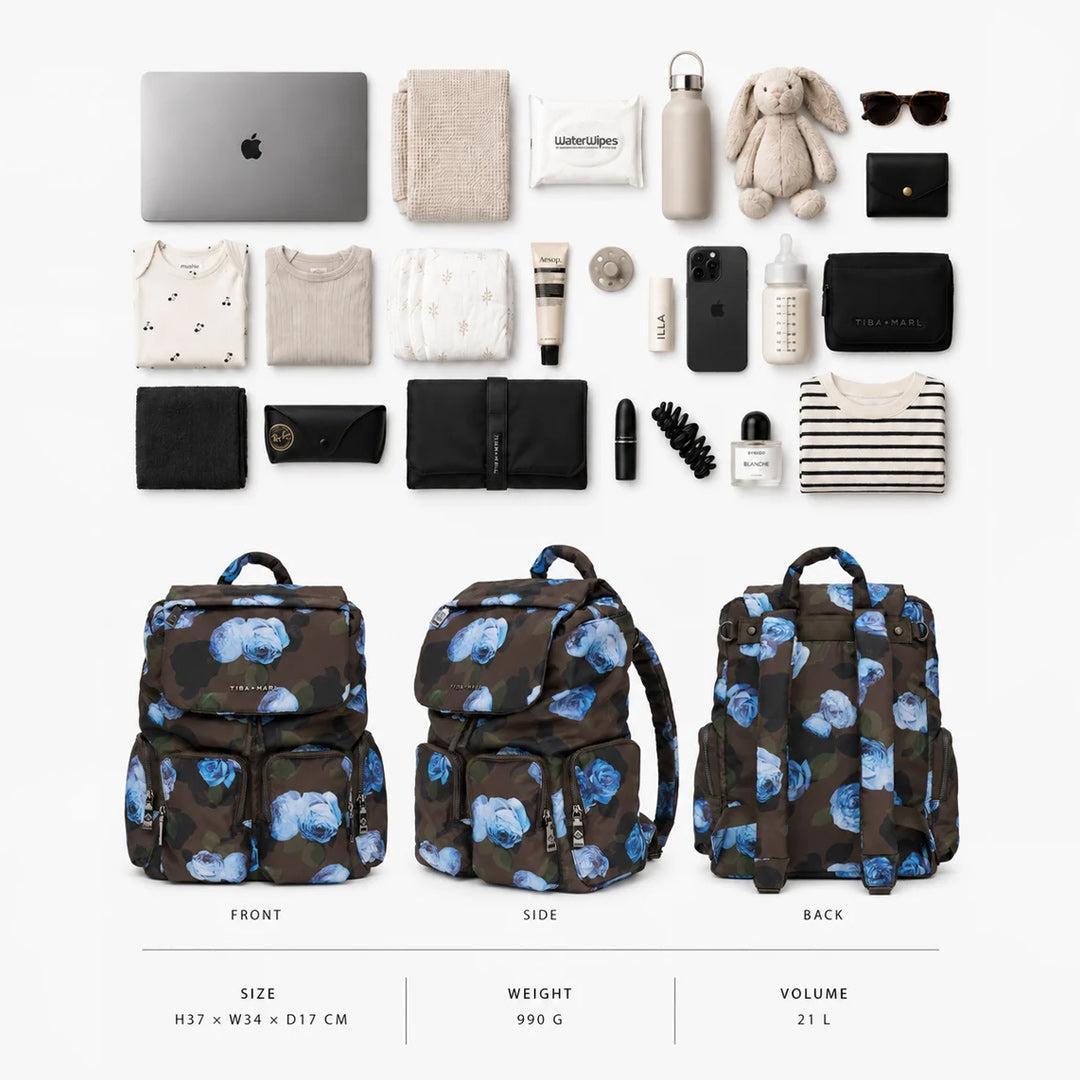 TIBA + MARL Alto Changing Backpack - Modern Floral-Changing Bags-Modern Floral-One Size | Natural Baby Shower