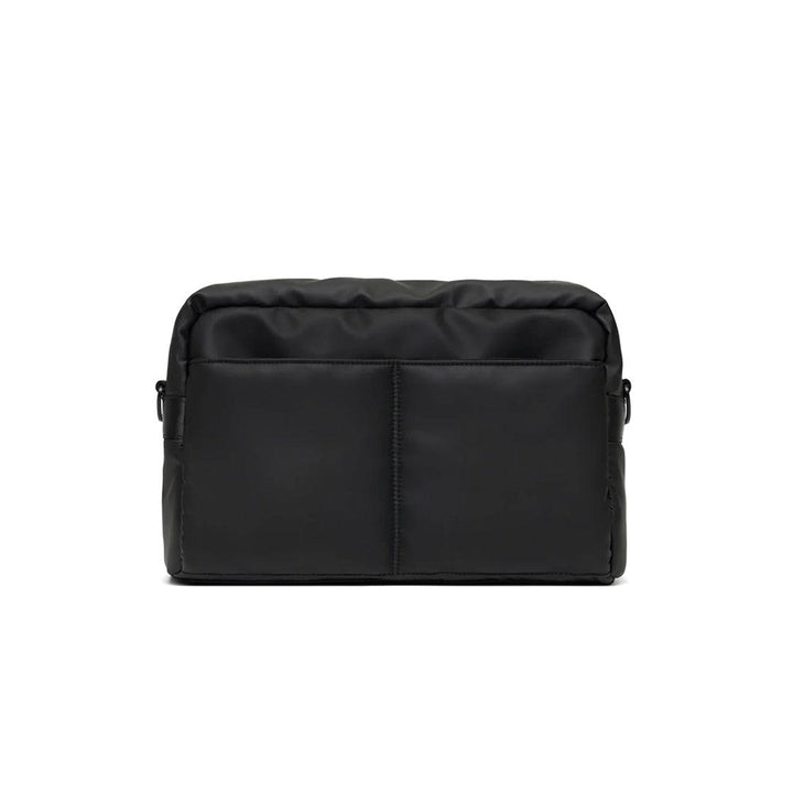 Tiba + Marl Axel Rubberised Cross Body Buggy Organiser - Black-Stroller Organisers-Black- | Natural Baby Shower