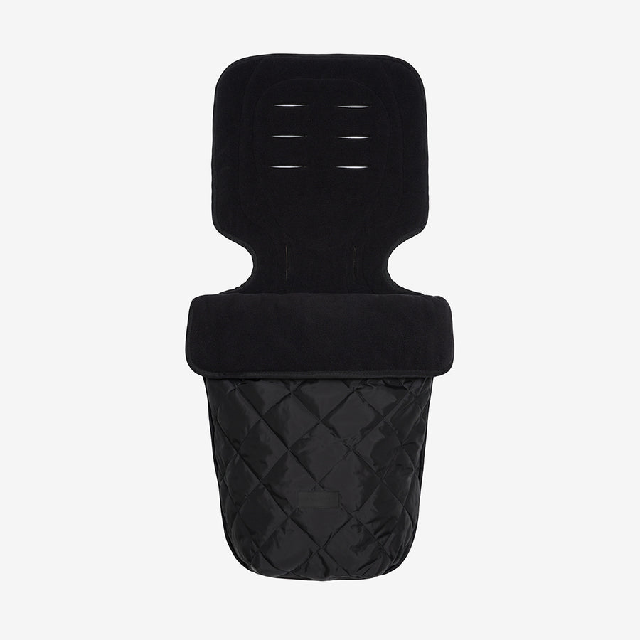 TIBA + MARL Universal Quilted Footmuff - Black-Footmuffs- | Natural Baby Shower