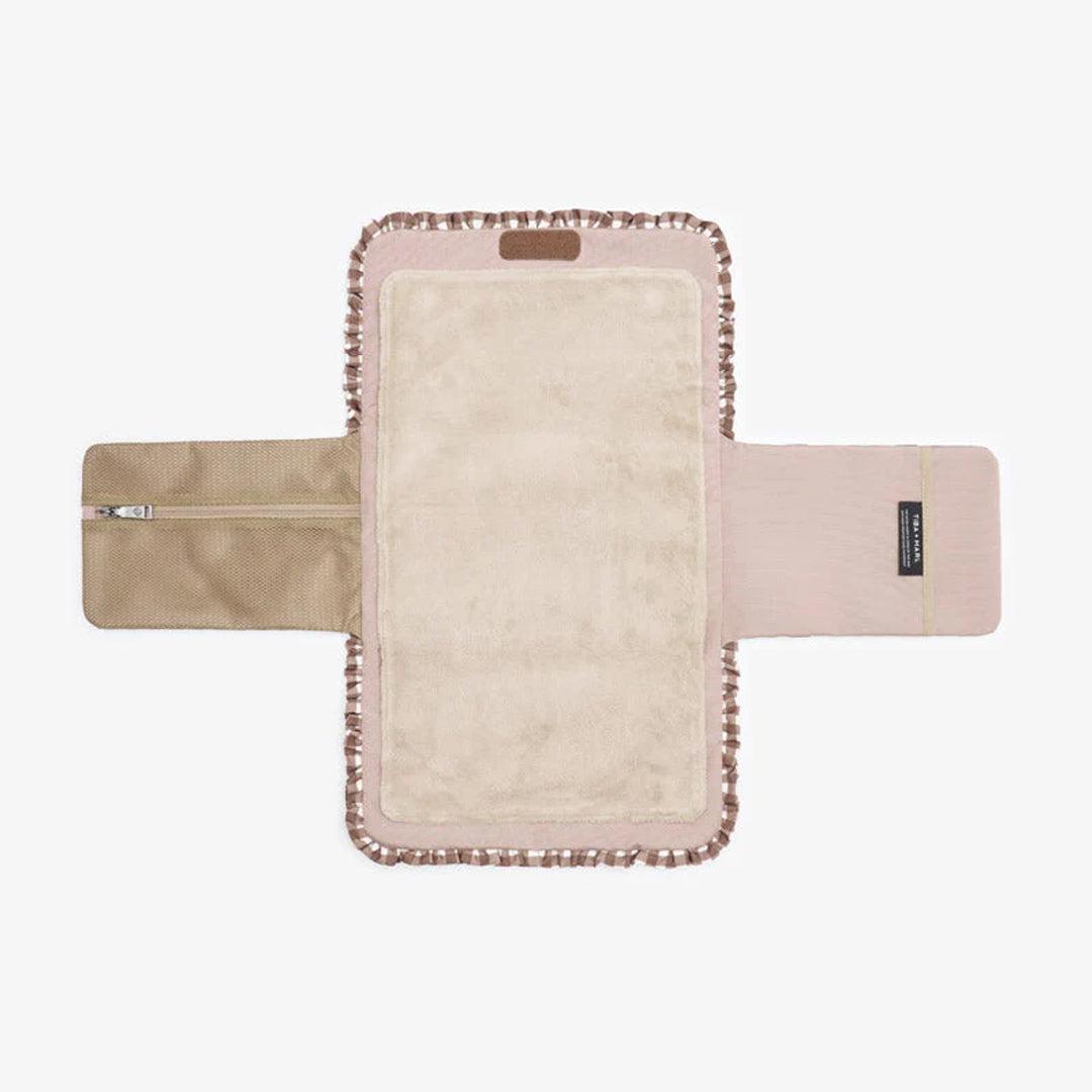 TIBA + MARL Etta Changing Clutch - Brown Gingham-Mini Bags-Brown Gingham- | Natural Baby Shower