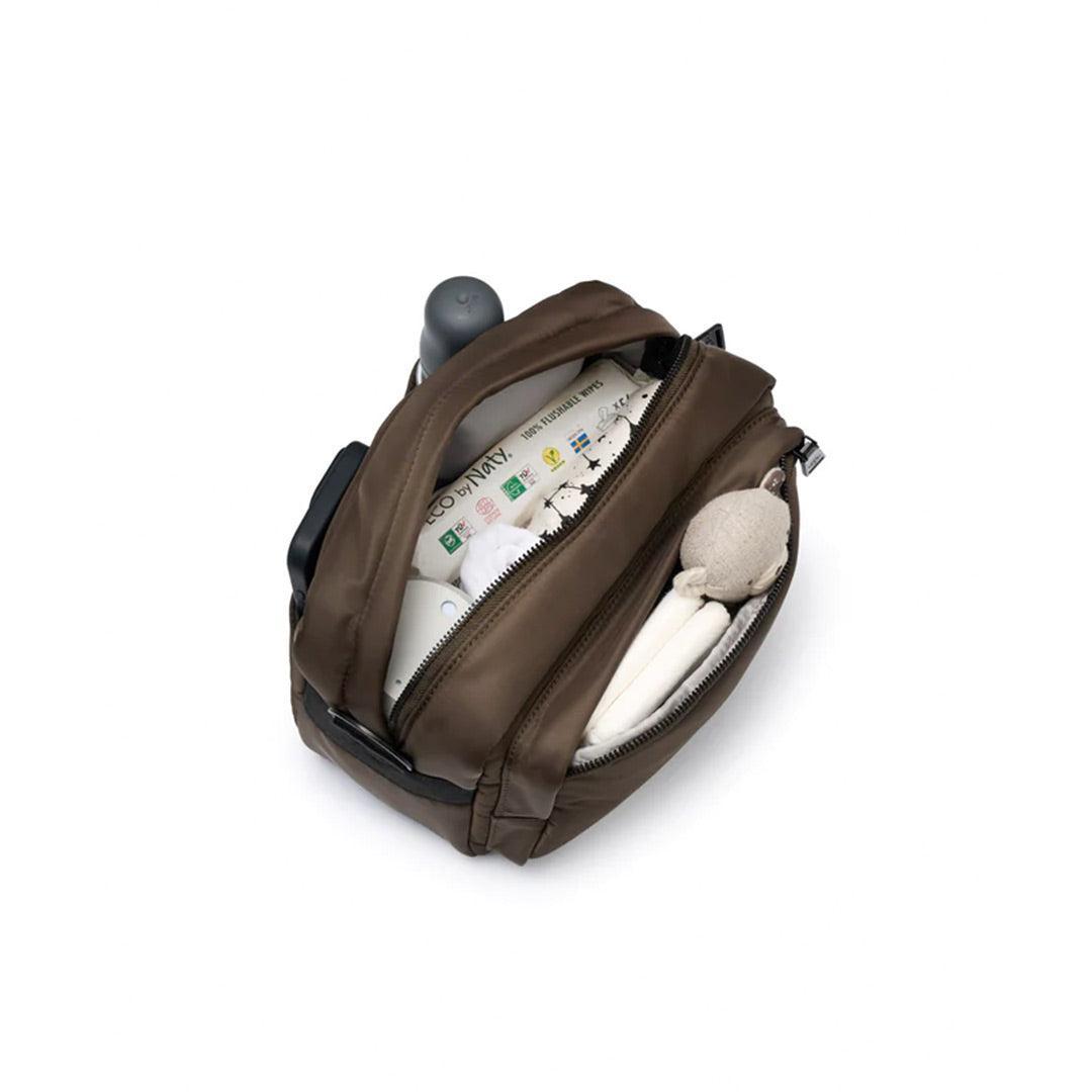 TIBA + MARL Hiro Buggy Organiser / Changing Bag - Chocolate-Changing Bags-Chocolate- | Natural Baby Shower