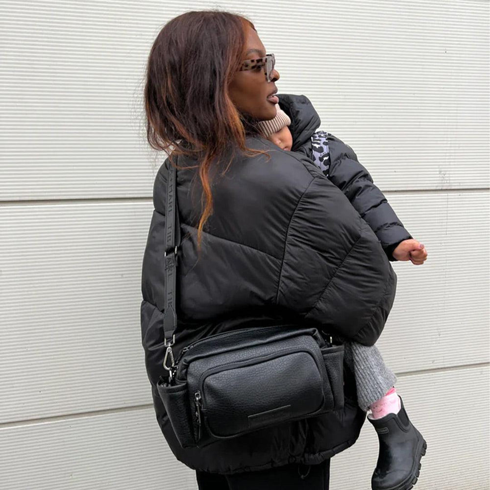 TIBA + MARL Inka Organiser - Natural Leather-Stroller Organisers-Natural Leather- | Natural Baby Shower