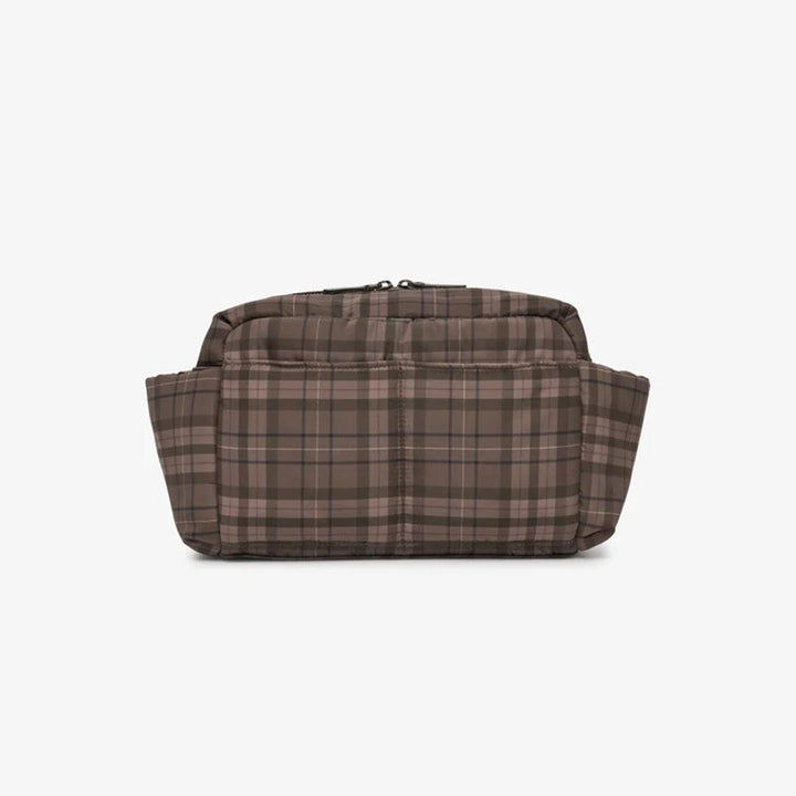 TIBA + MARL Inka Stroller Organiser - Tartan-Stroller Organisers-Tartan-One Size | Natural Baby Shower