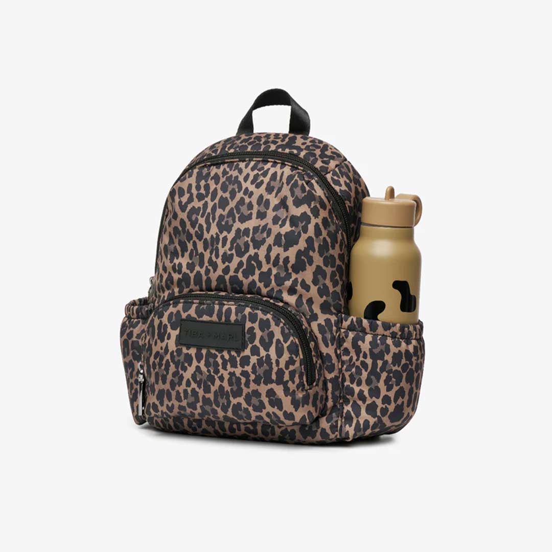 TIBA + MARL Mini Elwood Childrens Backpack - Leopard-Children's Backpacks-Leopard- | Natural Baby Shower