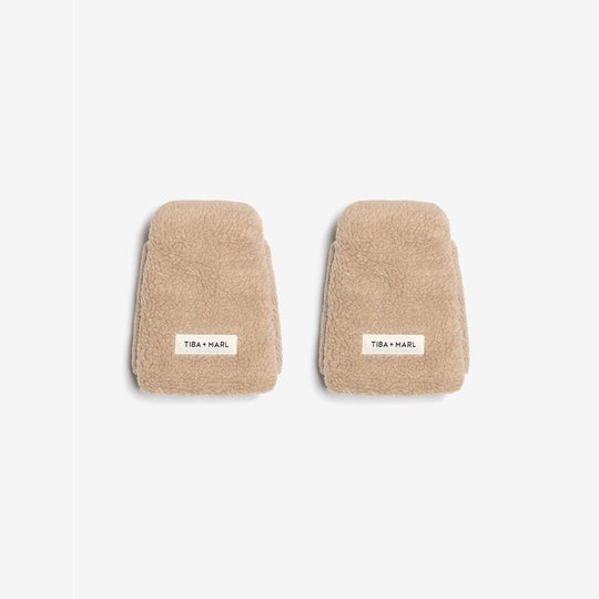 TIBA + MARL Handmitts - Beige Borg-Gloves + Mittens-Beige Borg- | Natural Baby Shower