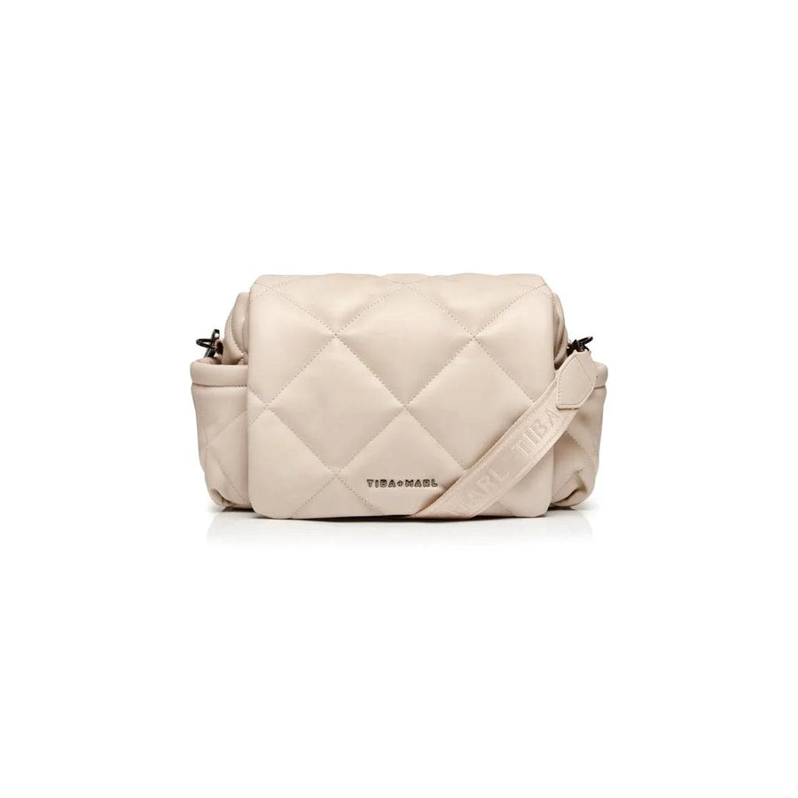 Tiba + Marl Nova Eco Compact Quilted Changing Bag - Oyster-Mini Bags-Oyster- | Natural Baby Shower