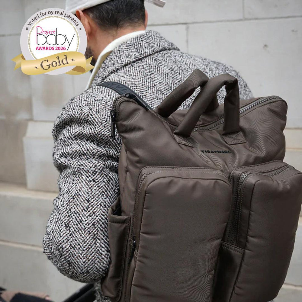 TIBA + MARL Ozzy Backpack - Chocolate-Changing Bags- | Natural Baby Shower
