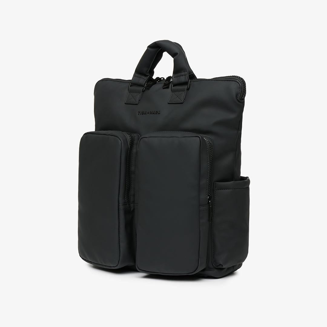 TIBA + MARL Ozzy Backpack - Matte Black-Changing Bags-Matte Black- | Natural Baby Shower