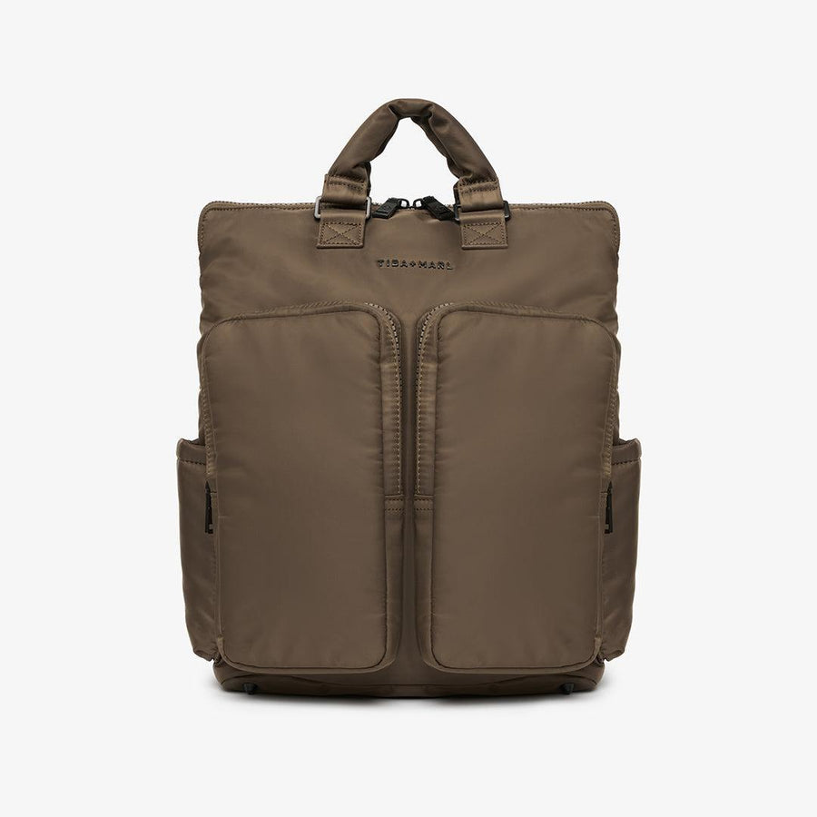 TIBA + MARL Ozzy Backpack - Chocolate-Changing Bags-Chocolate- | Natural Baby Shower