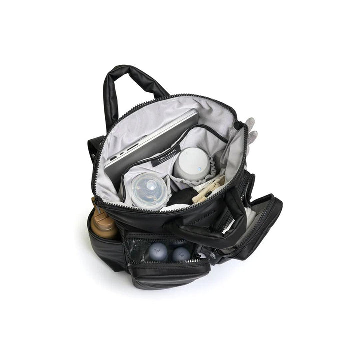 Tiba + Marl Ozzy Changing Tote - Matte Black-Changing Bags-Matte Black- | Natural Baby Shower