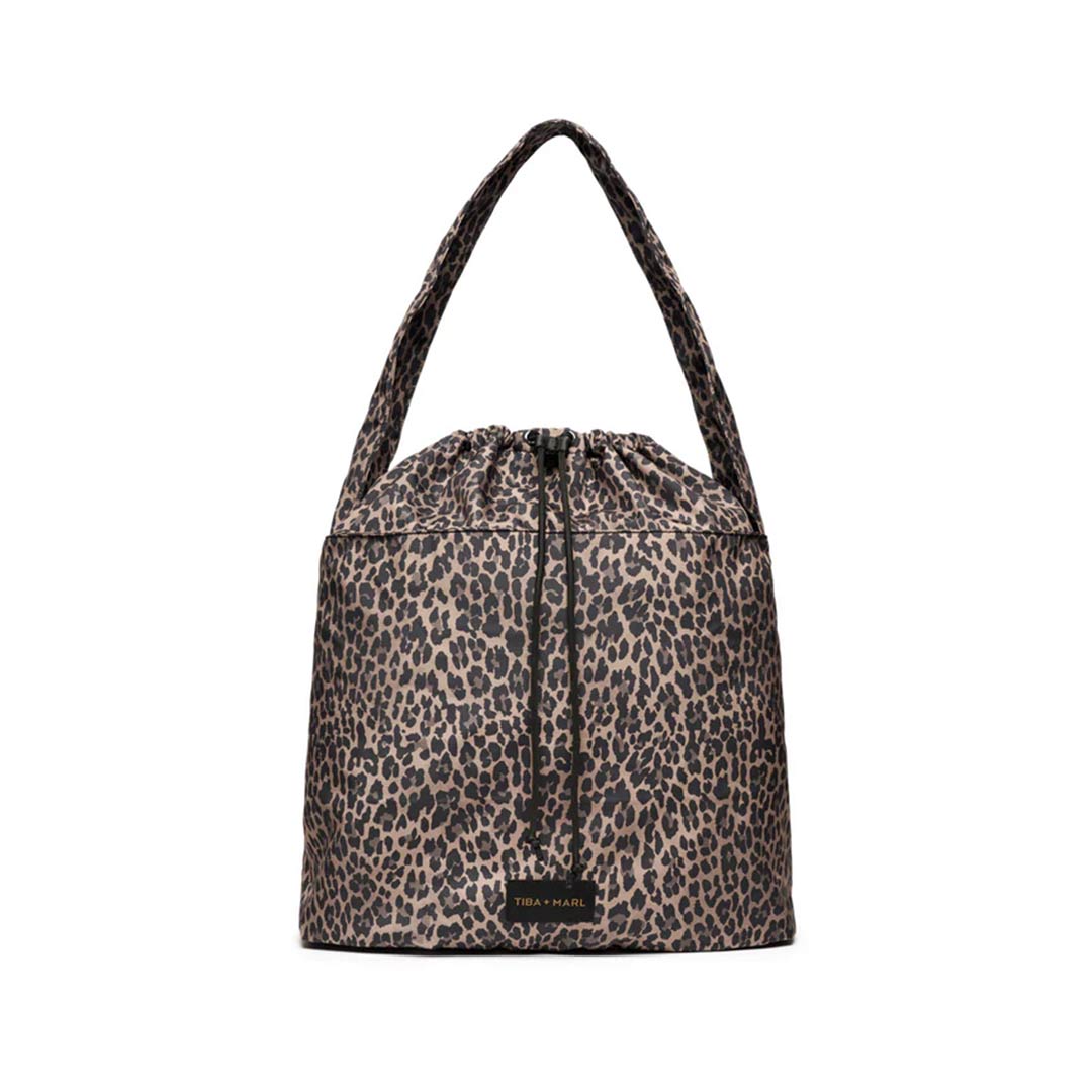 TIBA + MARL Packable Shopping Bag - Leopard-Mini Bags-Leopard- | Natural Baby Shower