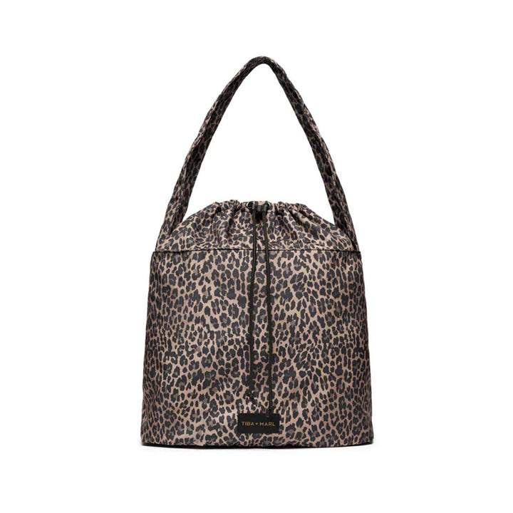 TIBA + MARL Packable Shopping Bag - Leopard-Mini Bags-Leopard- | Natural Baby Shower