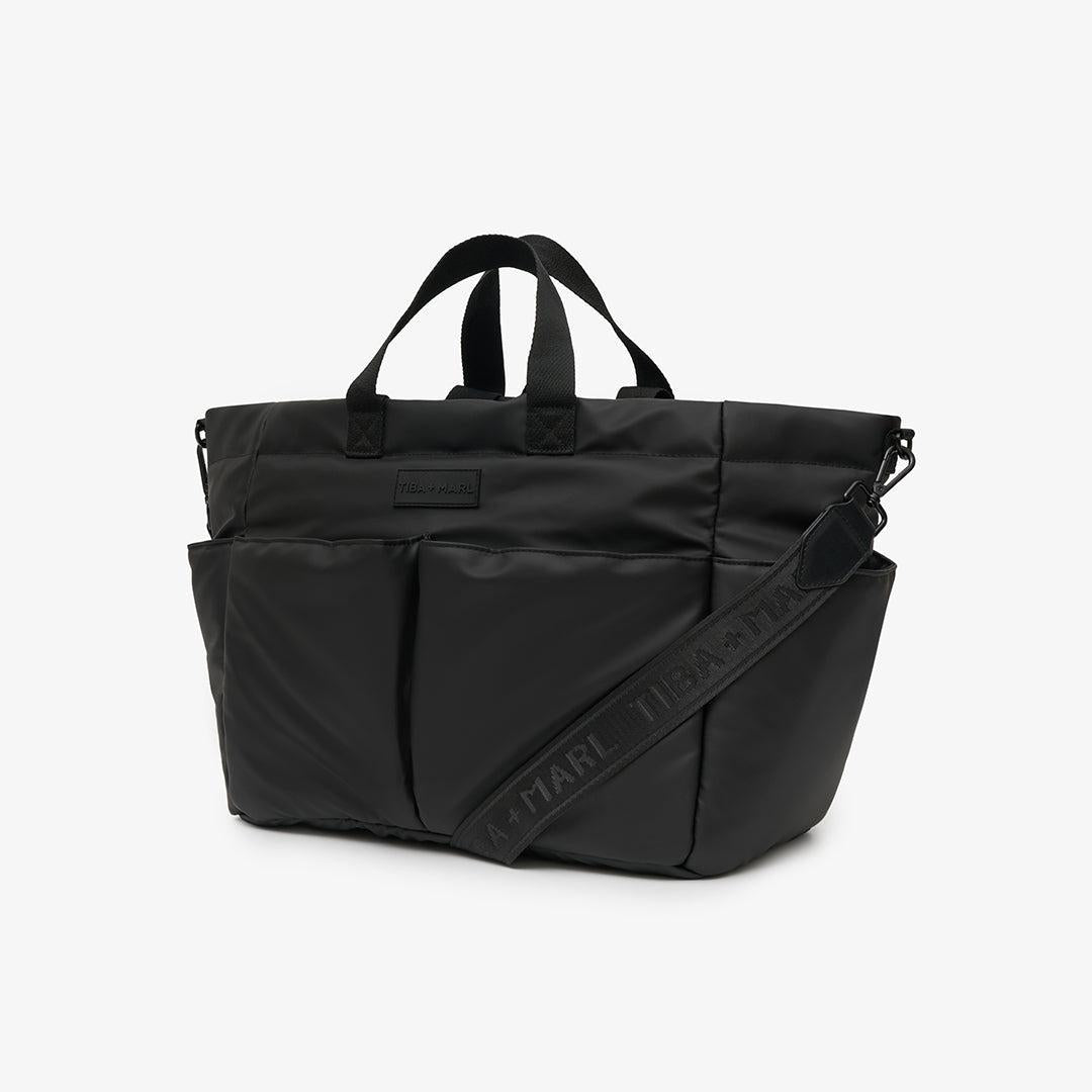 TIBA + MARL Pocket Tote - Black Rubber-Changing Bags-Black Rubber-One Size | Natural Baby Shower