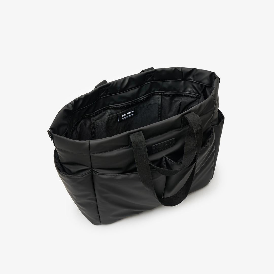 TIBA + MARL Pocket Tote - Black Rubber-Changing Bags-Black Rubber-One Size | Natural Baby Shower