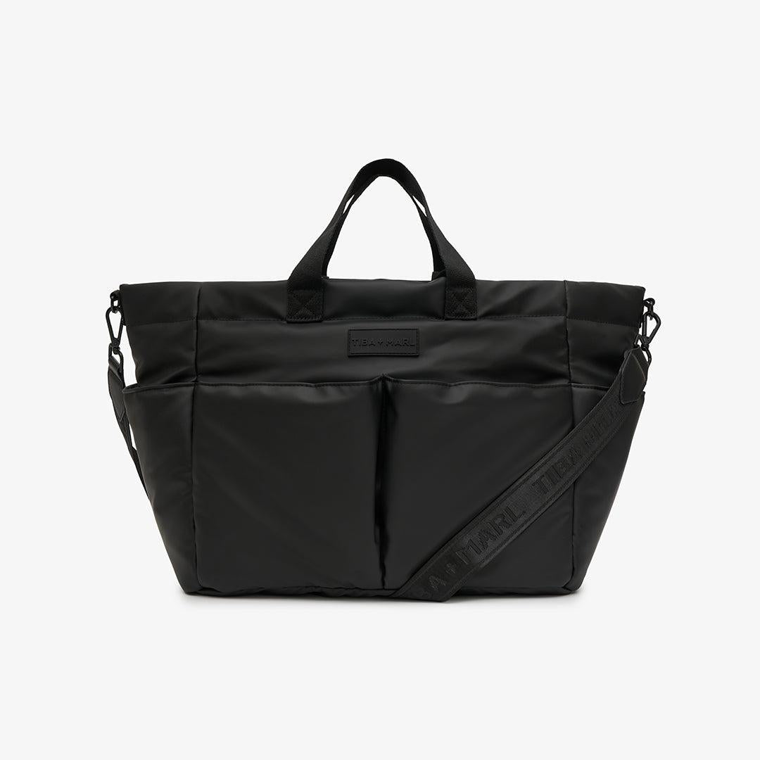 TIBA + MARL Pocket Tote - Black Rubber-Changing Bags-Black Rubber-One Size | Natural Baby Shower