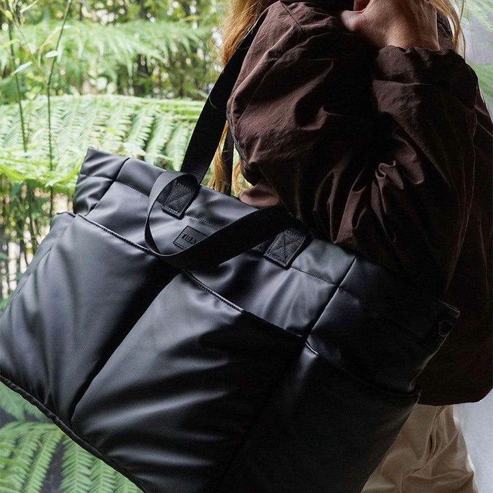 TIBA + MARL Pocket Tote - Black Rubber-Changing Bags-Black Rubber-One Size | Natural Baby Shower