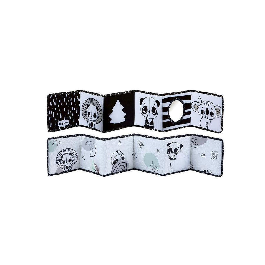 Tiny Love Double Sided Book - Black & White-Interactive Toys-Black & White- | Natural Baby Shower
