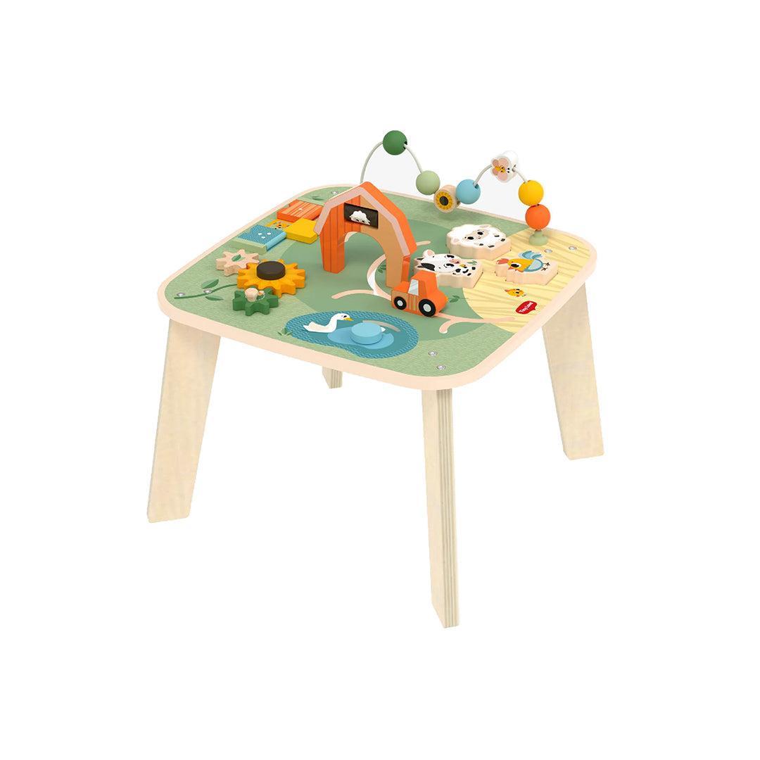 Tiny Love Farmers Funday Wooden Activity Table-Tables + Seating- | Natural Baby Shower