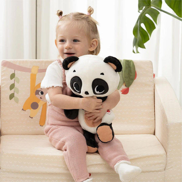 Tiny Love Plush Snuggly Buddy - Black And White-Soft Toys-Black And White- | Natural Baby Shower