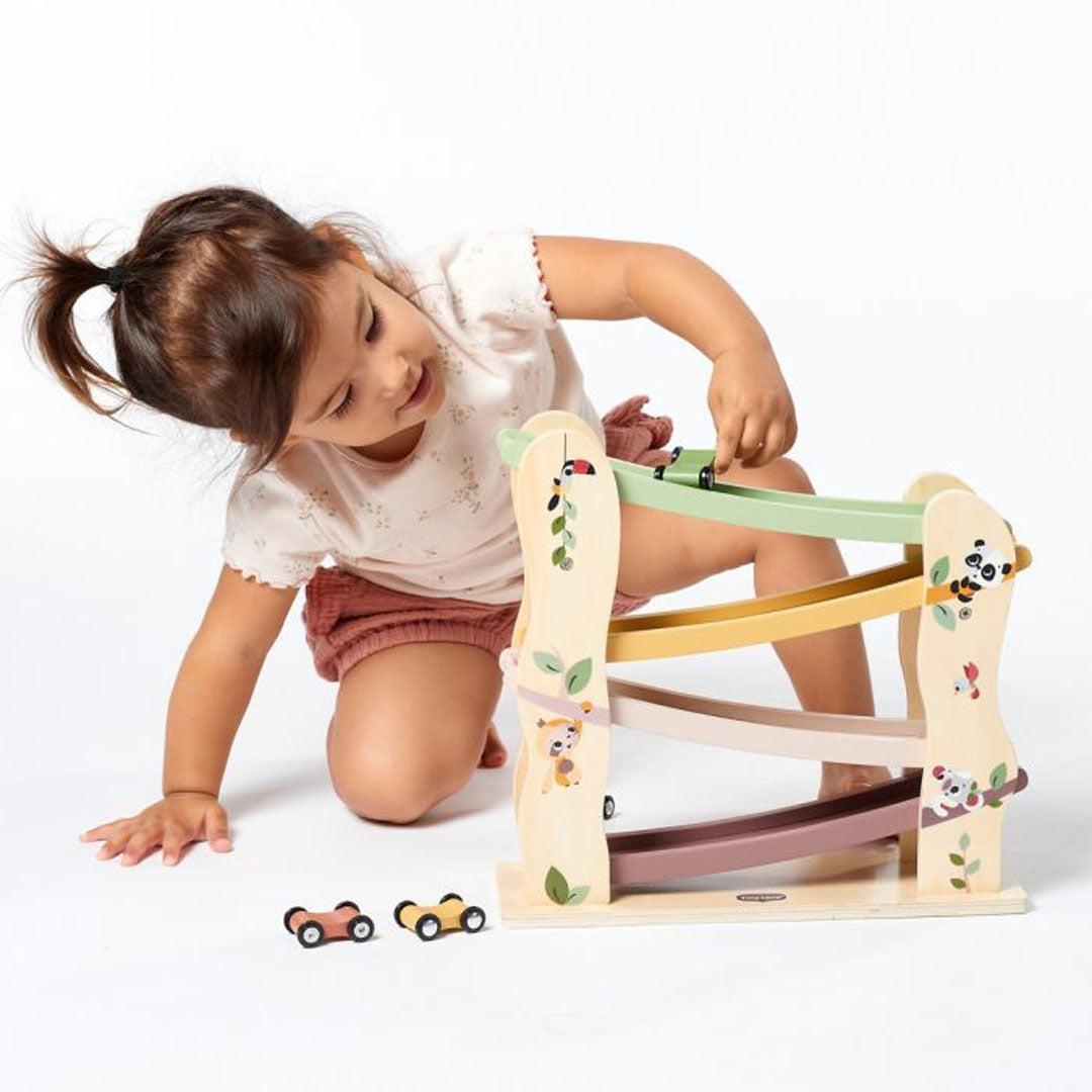 Tiny Love Wooden Car Slider Boho Chic Natural Wood