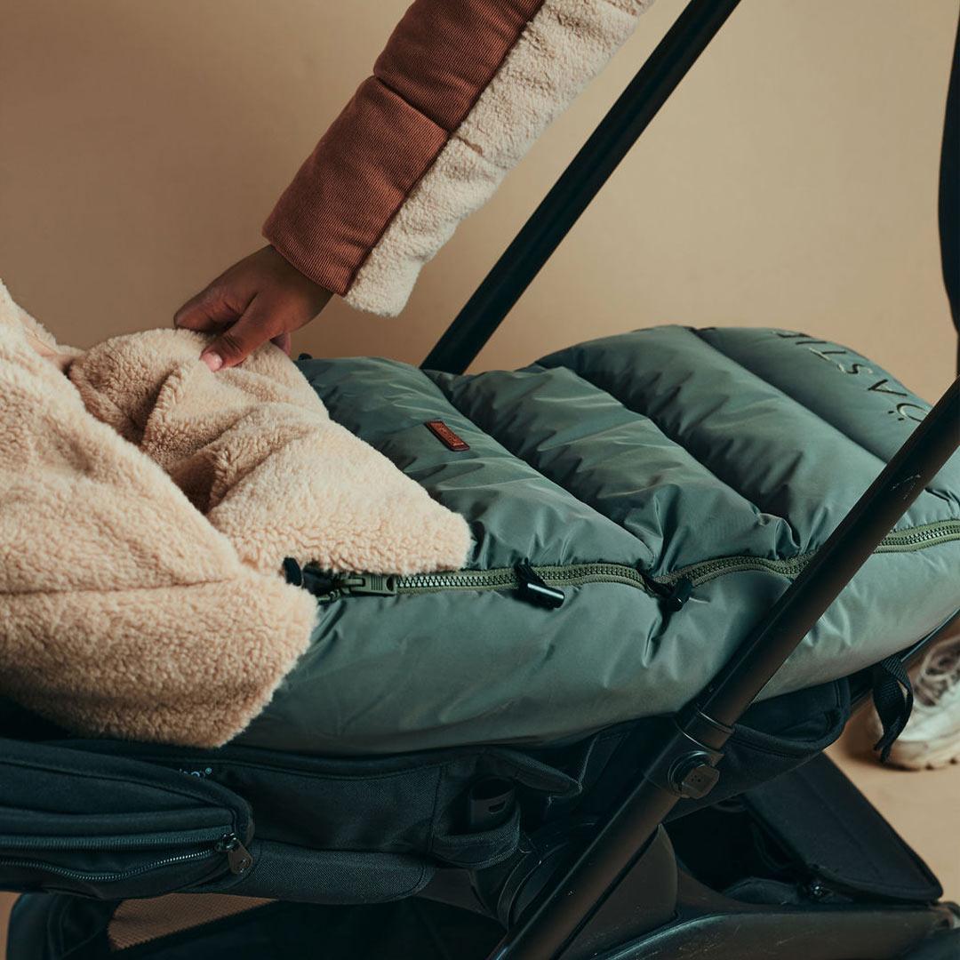 TÖASTIE Cloud Footmuff - Sage-Footmuffs- | Natural Baby Shower