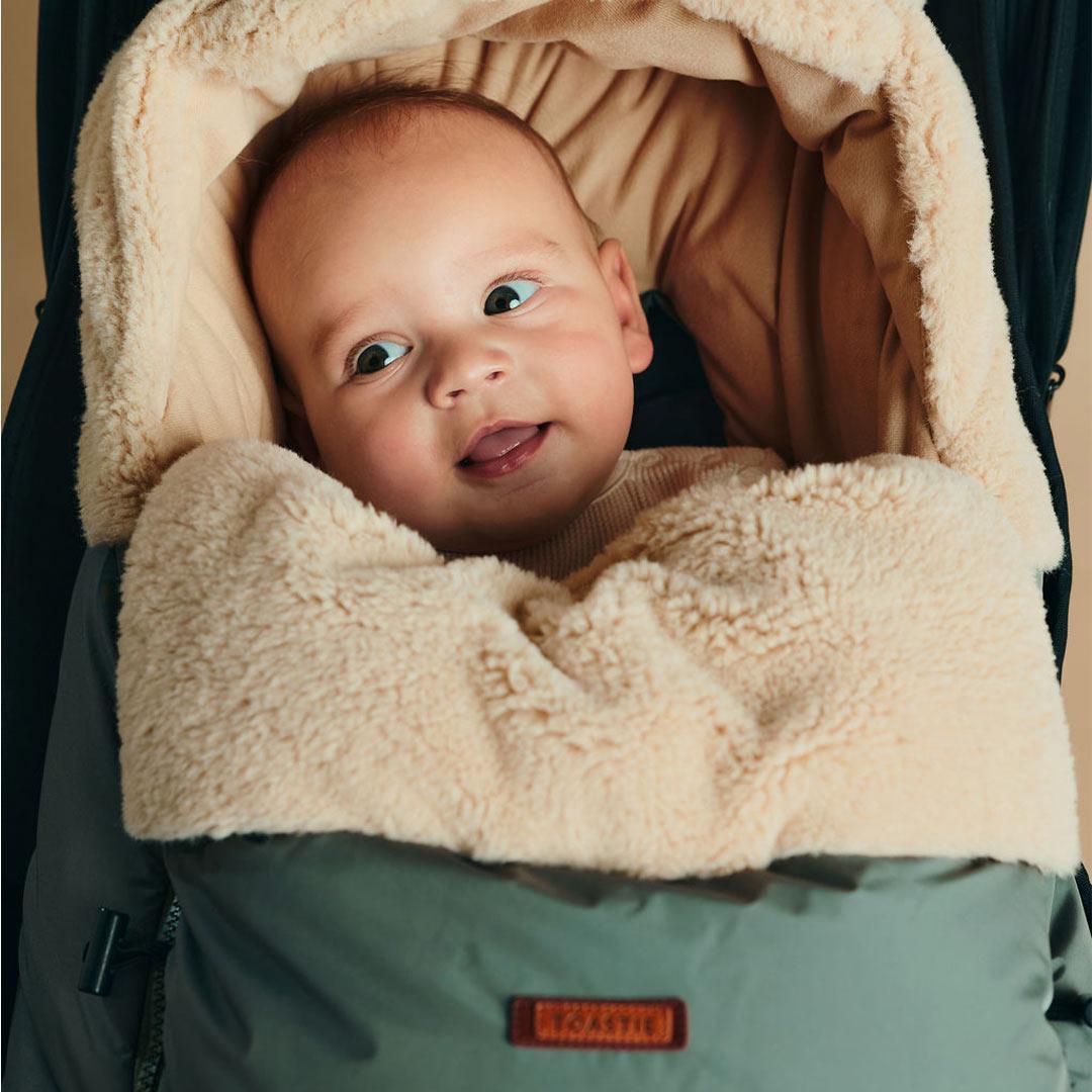TÖASTIE Cloud Footmuff - Sage-Footmuffs- | Natural Baby Shower