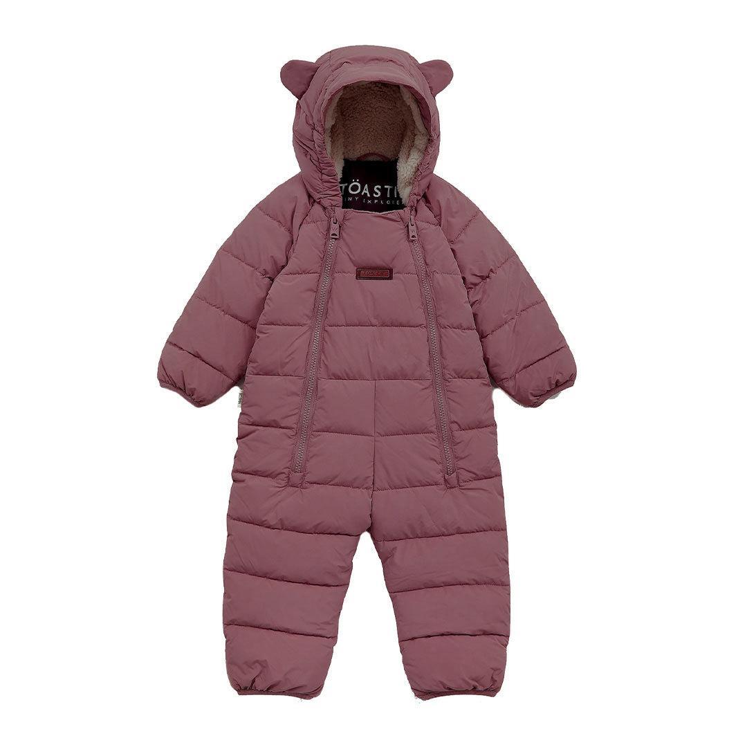 TÖASTIE Cloud Onesie - Berry Pink-Snowsuits-0-6m- | Natural Baby Shower
