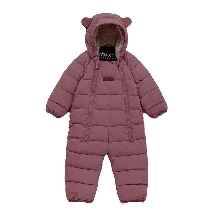 TÖASTIE Cloud Onesie - Berry Pink-Snowsuits-0-6m- | Natural Baby Shower