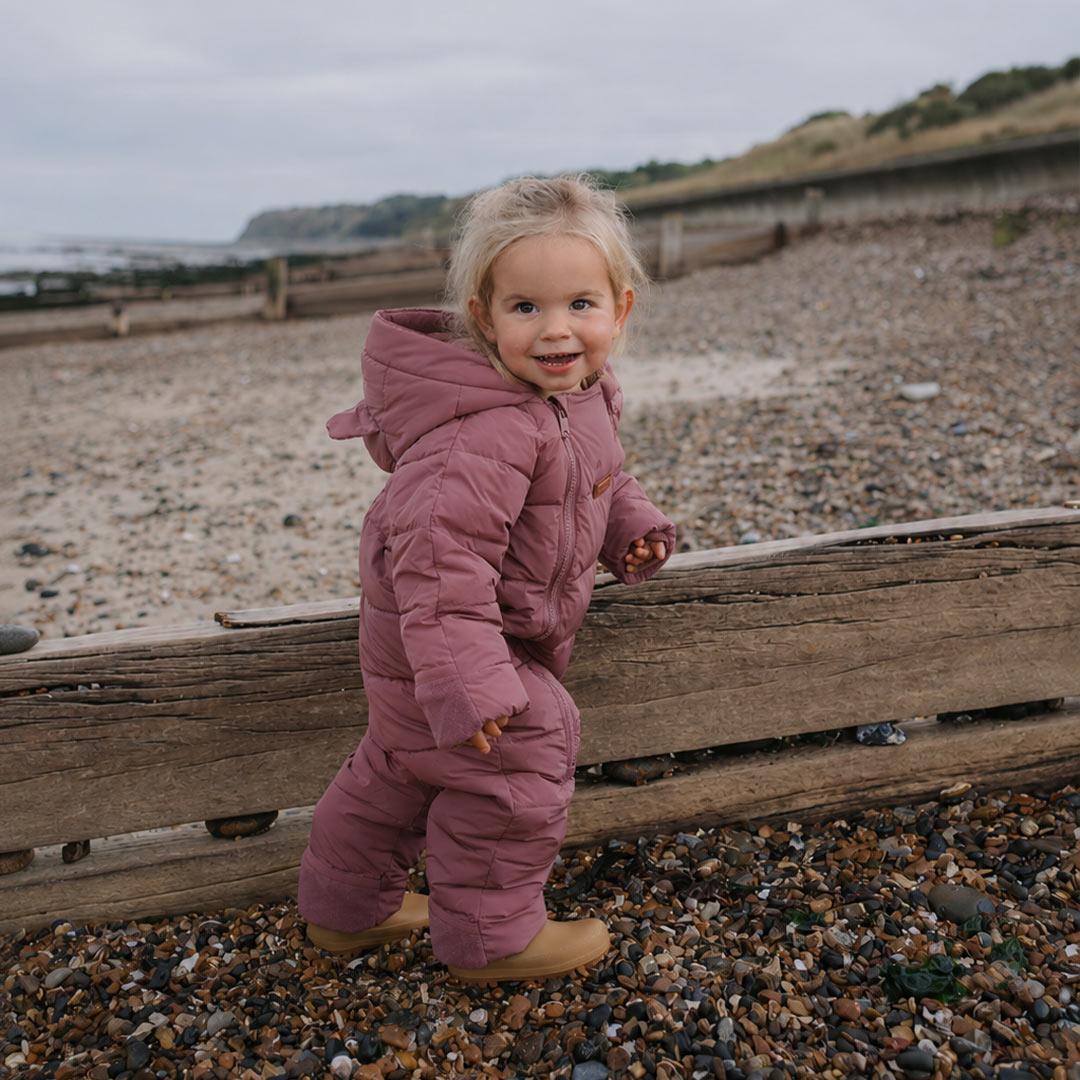 TÖASTIE Cloud Onesie - Berry Pink-Snowsuits-0-6m- | Natural Baby Shower