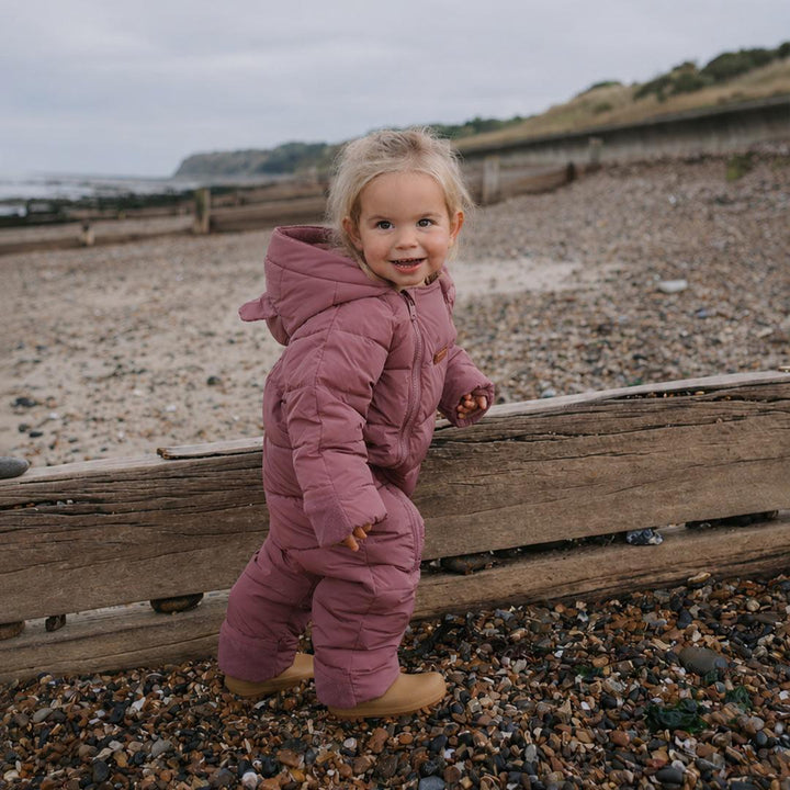 TÖASTIE Cloud Onesie - Berry Pink-Snowsuits-0-6m- | Natural Baby Shower