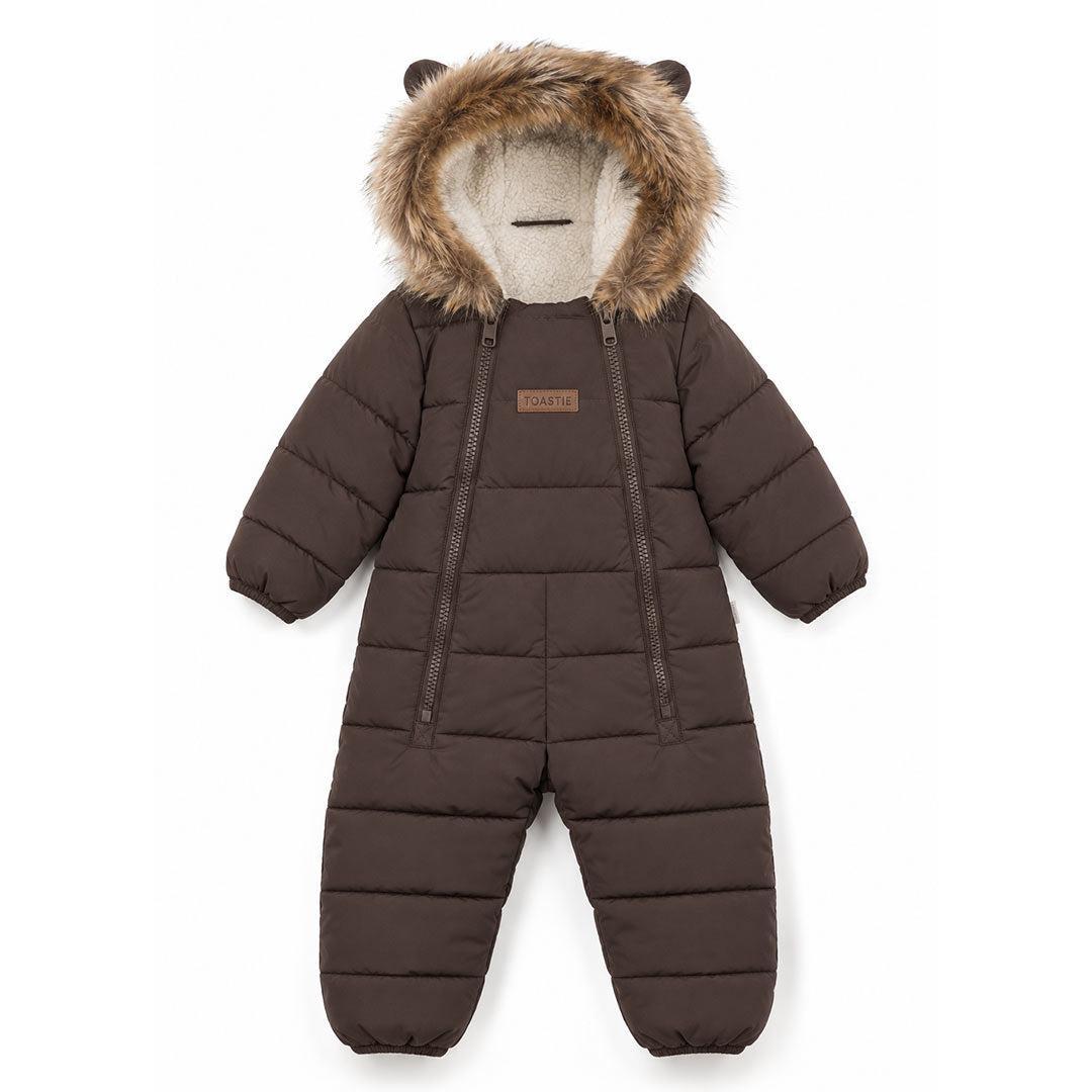 TÖASTIE Cloud Onesie - Truffle-Snowsuits-0-6m- | Natural Baby Shower