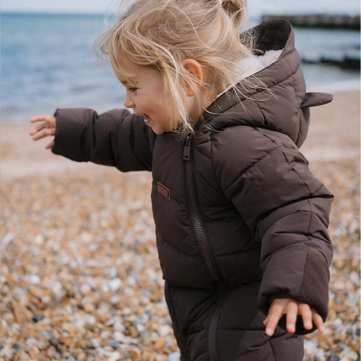 TÖASTIE Cloud Onesie - Truffle-Snowsuits-0-6m- | Natural Baby Shower