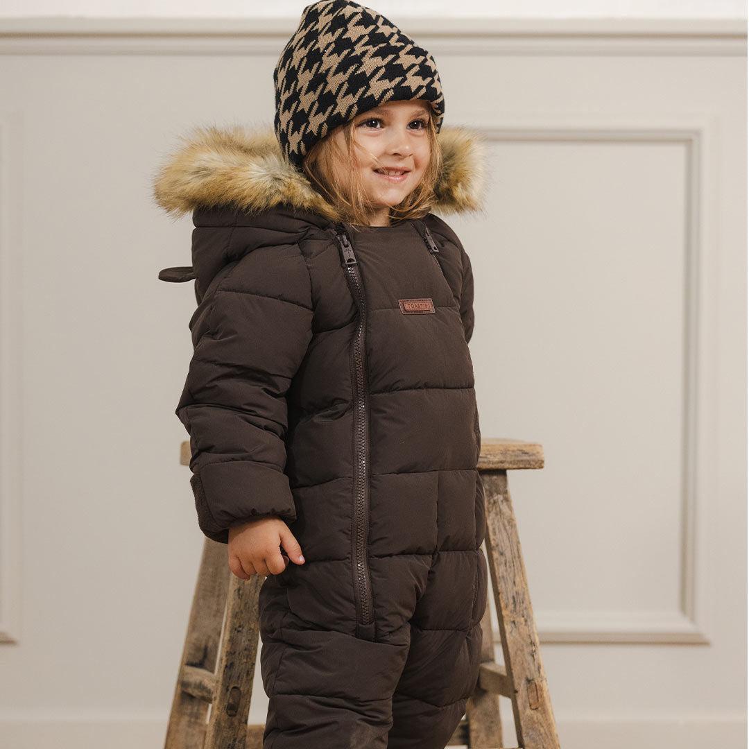 TÖASTIE Cloud Onesie - Truffle-Snowsuits-0-6m- | Natural Baby Shower