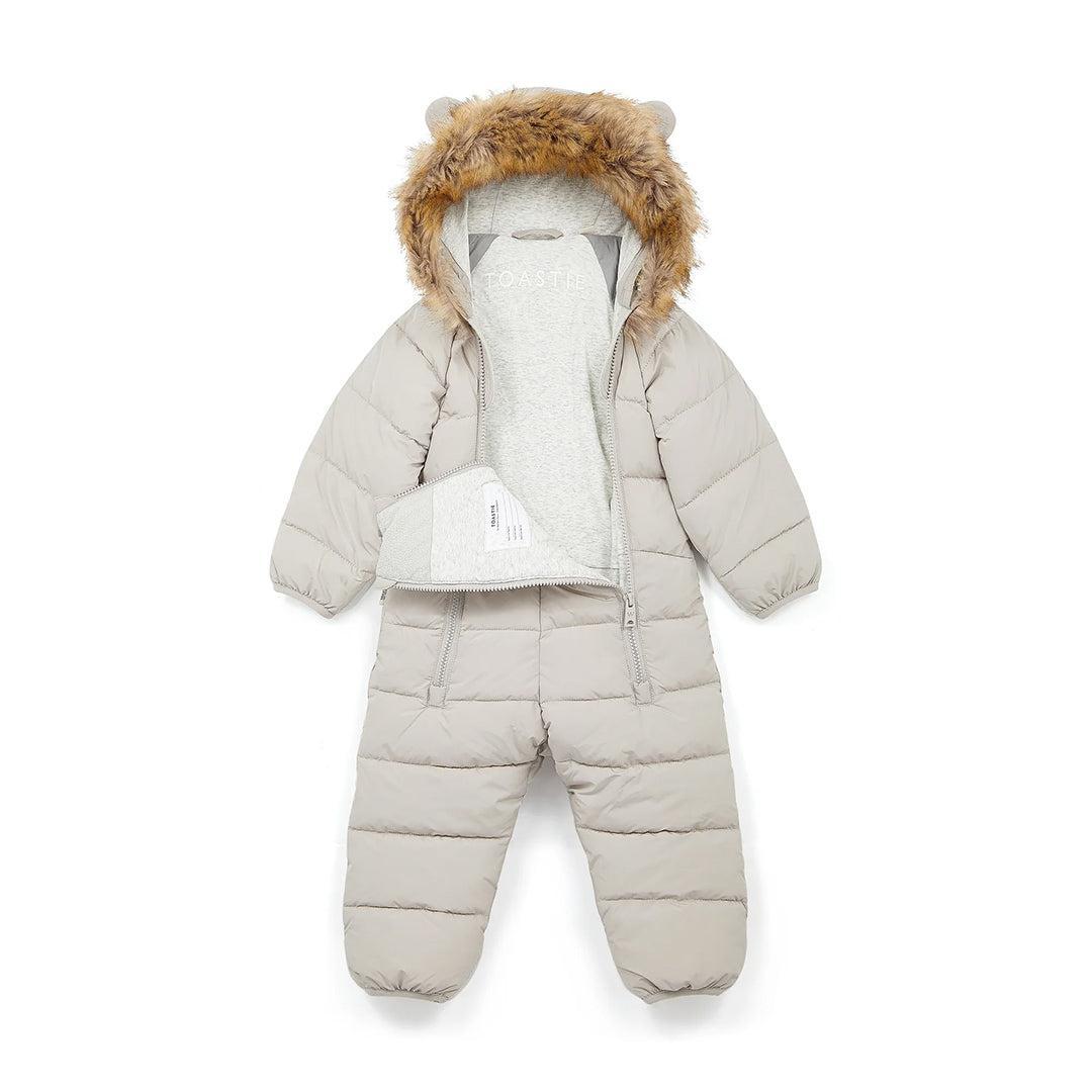 TOASTIE Eco-Fill Cloud Onesie - Winter White-Snowsuits-Winter White-0-6m | Natural Baby Shower