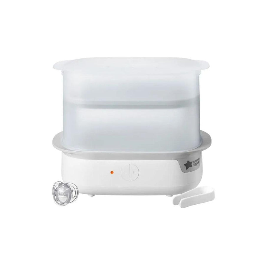 Tommee Tippee Electric Steam Steriliser - White-Sterilisers-White- | Natural Baby Shower