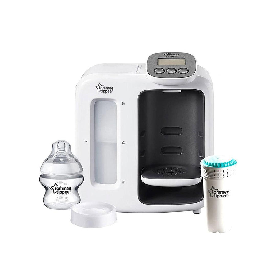 Tommee Tippee New Perfect Prep Day + Night - White-Bottle Prep Machines-White- | Natural Baby Shower