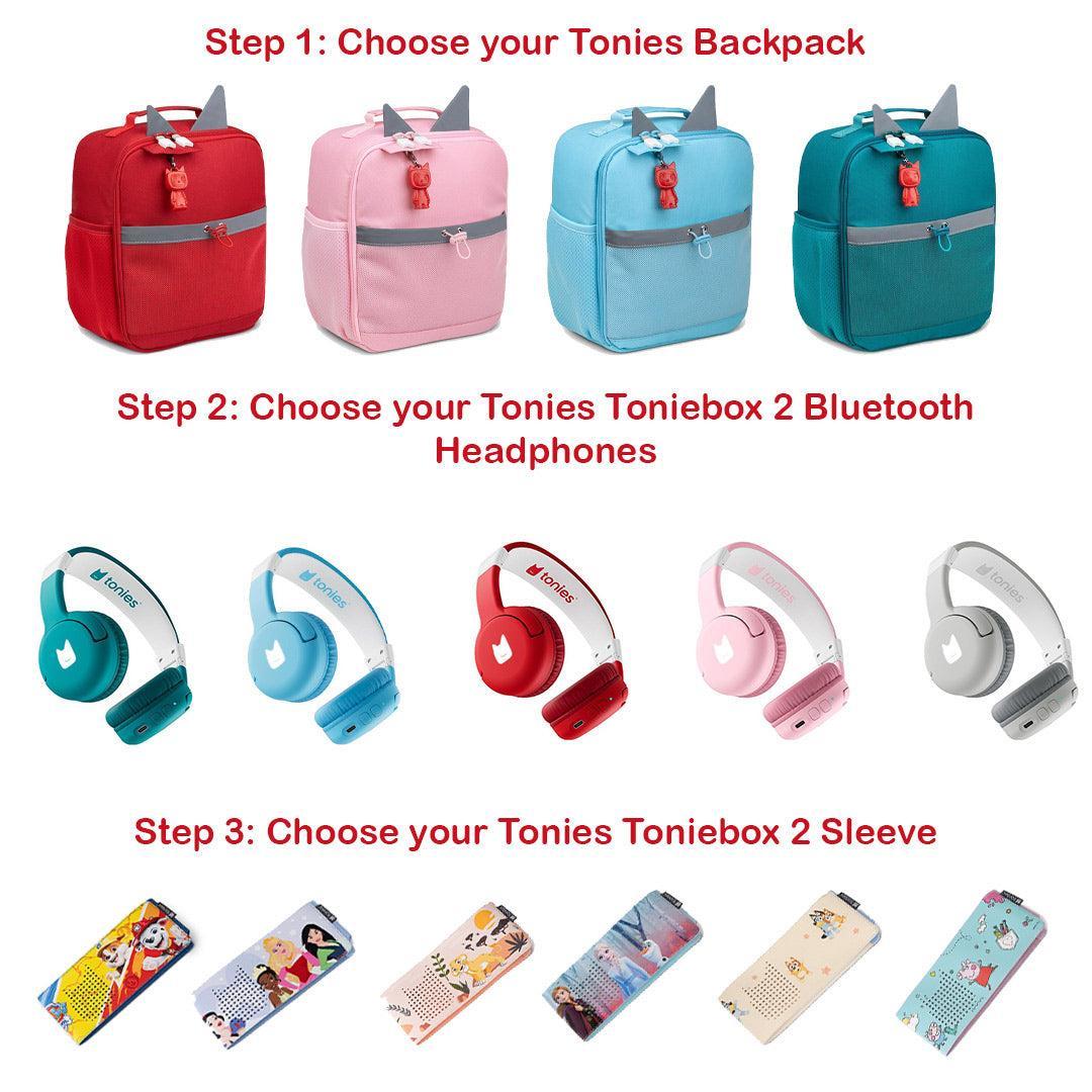 Tonies Accessory Bundle | Build Your Own-Audio Player Cards + Characters- | Natural Baby Shower