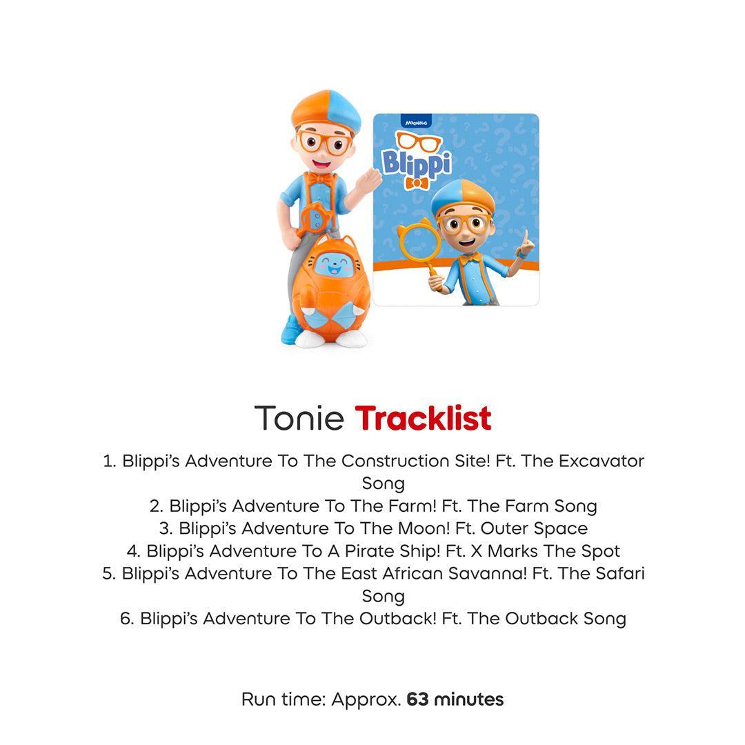 Tonies Blippi-Audio Player Cards + Characters- | Natural Baby Shower