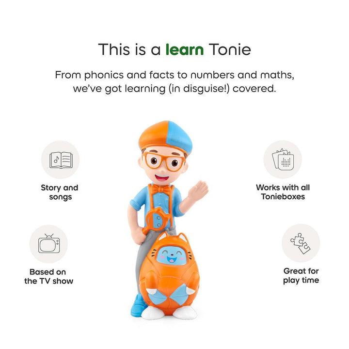 Tonies Blippi-Audio Player Cards + Characters- | Natural Baby Shower