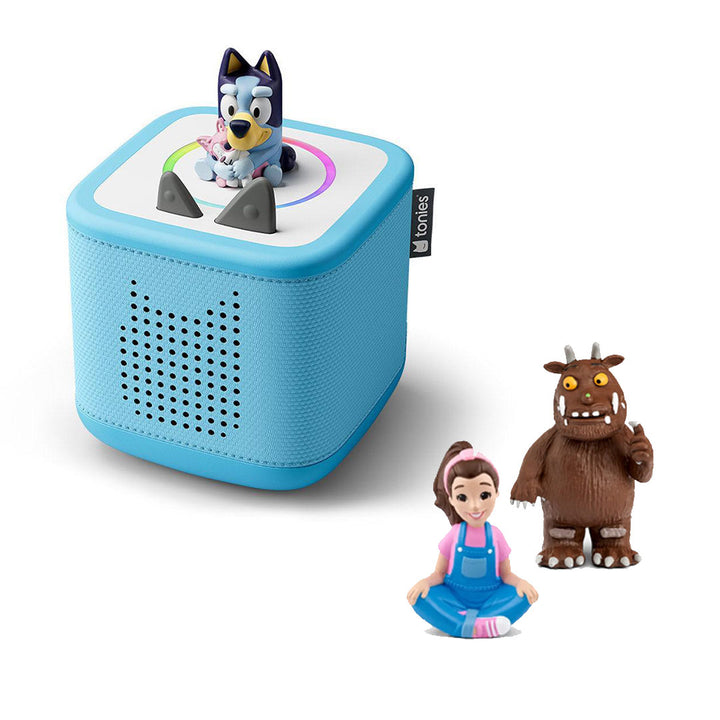 Tonies Toniebox 2 Bluey Build Your Own Bundle | Bluey + 2 Tonies-Audio Players- | Natural Baby Shower