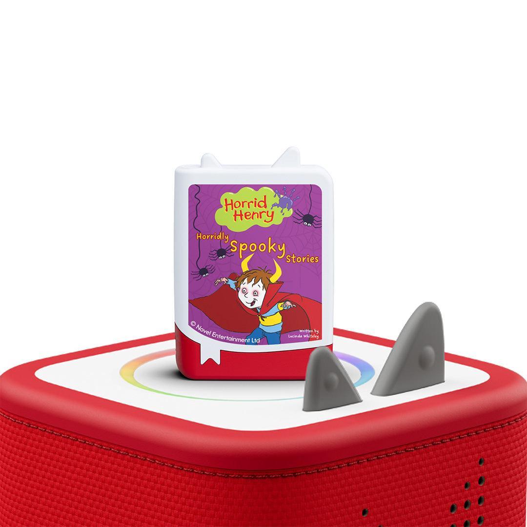 Tonies Book Pocket: Horrid Henry Horridly Spooky Stories-Audio Player Cards + Characters- | Natural Baby Shower