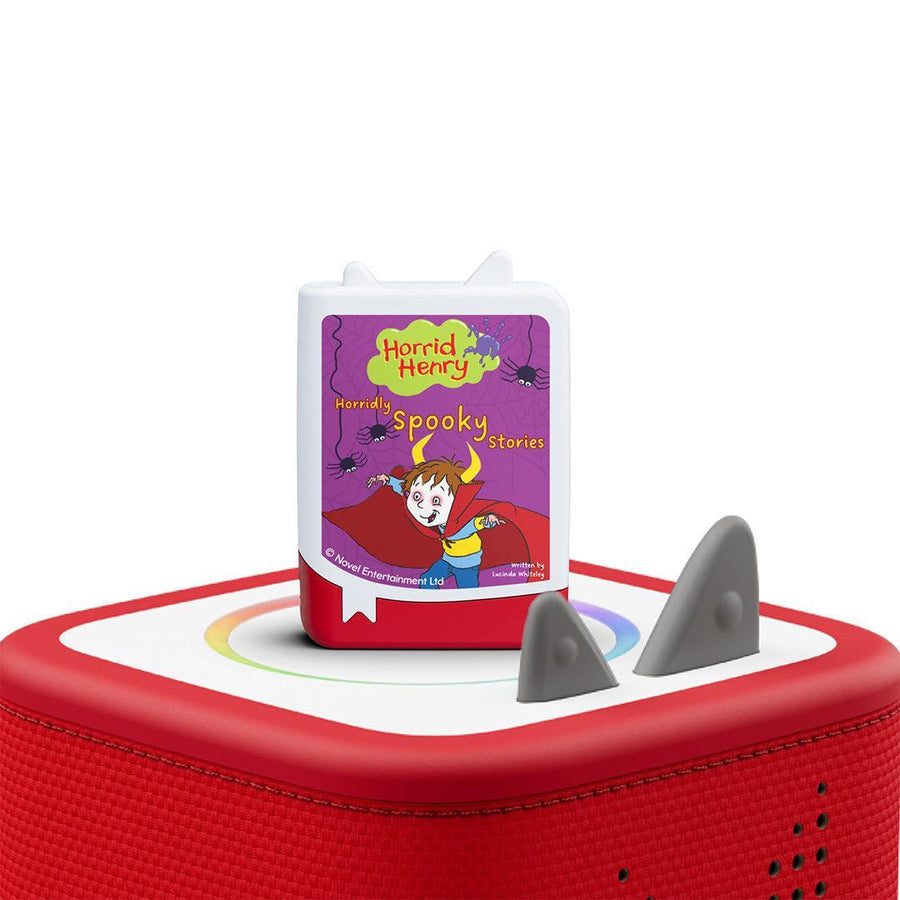 Tonies Book Pocket: Horrid Henry Horridly Spooky Stories-Audio Player Cards + Characters- | Natural Baby Shower
